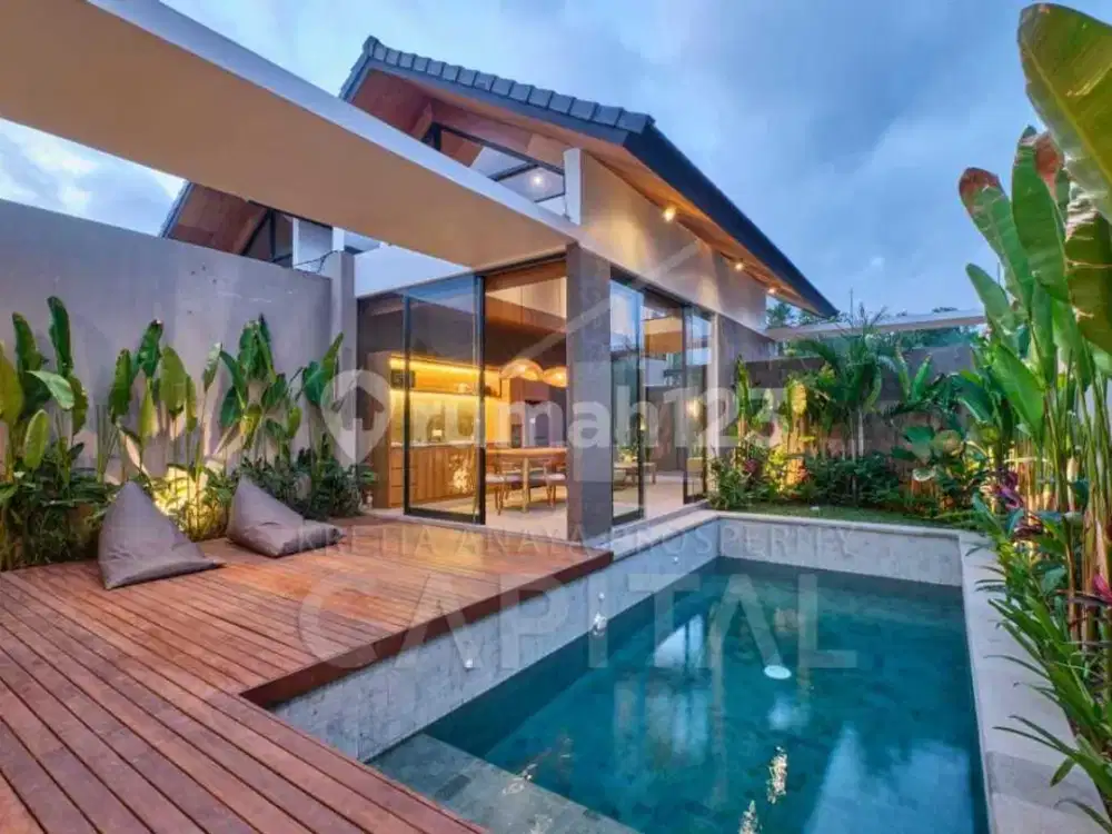 Tersedia 15 Unit Villa Cantik Modern Tropical di Ubud Bali dengan Potensi Income 8 - 12% Setiap Tahun Siap Jadi Milikmu