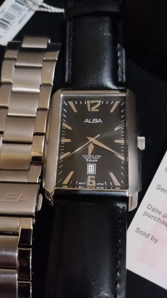 Alba Tank Fulset Japan Movt