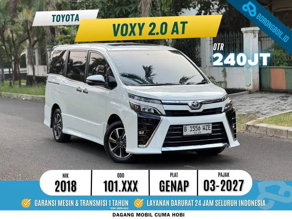TANGAN PERTAMA! VOXY 2.0 AT 2018 PUTIH