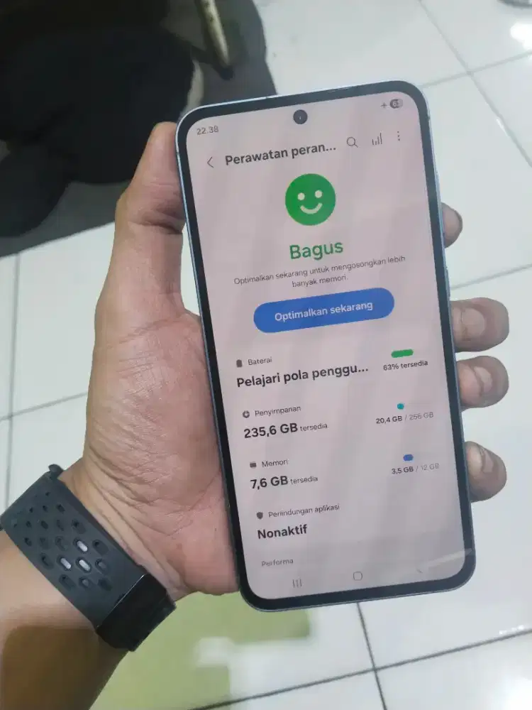 SAMSUNG GALAXY A55 5G RAM 12++/256 SEIN MULUS