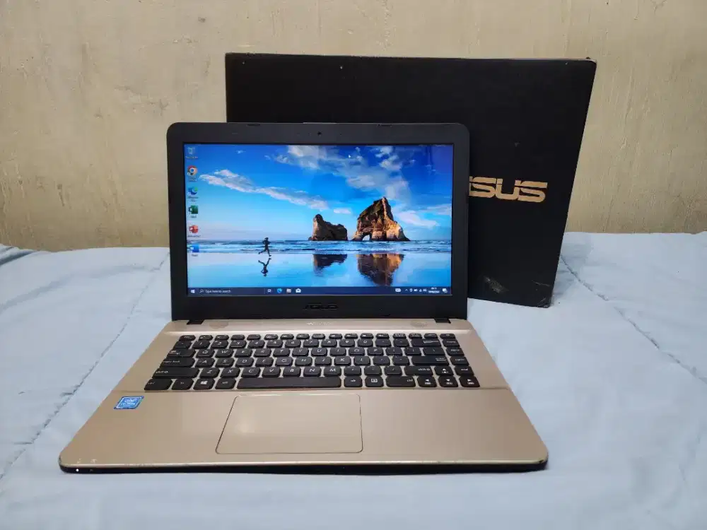Laptop Asus X441M N4020 Fullset Tinggal Pakai