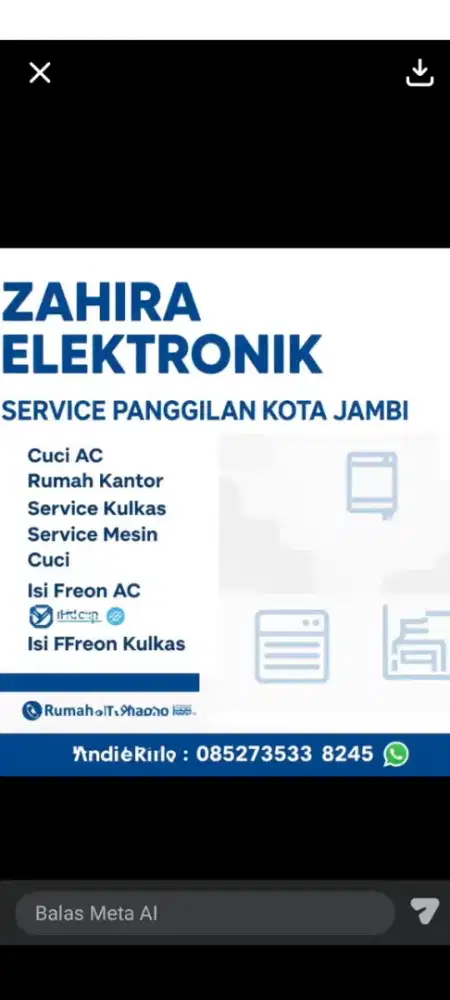 Zahira elektronik kota jambi