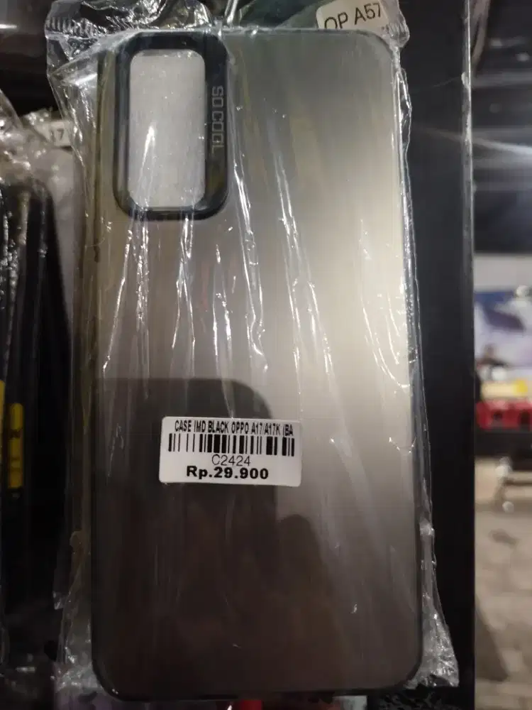 CASE IMD BLACK OPPO A17/A17K