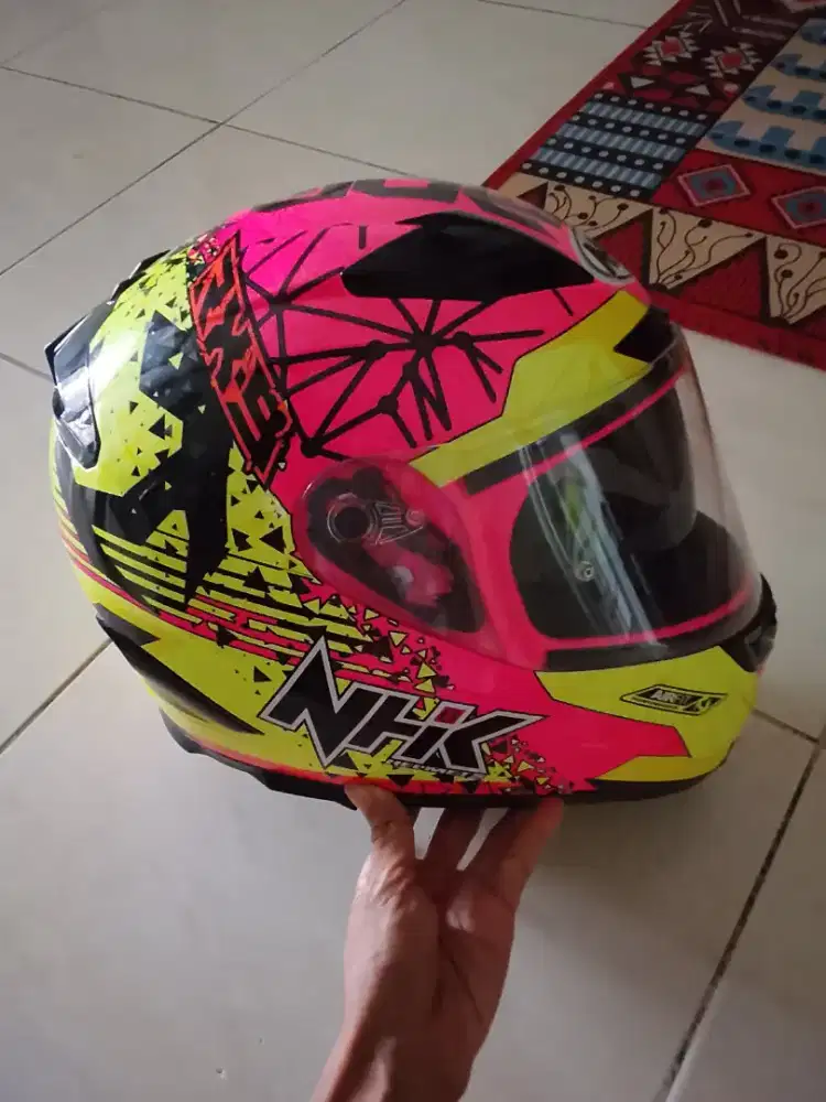 JUAL HELEM NHK ROADFIGHTER MULUS SIZE L