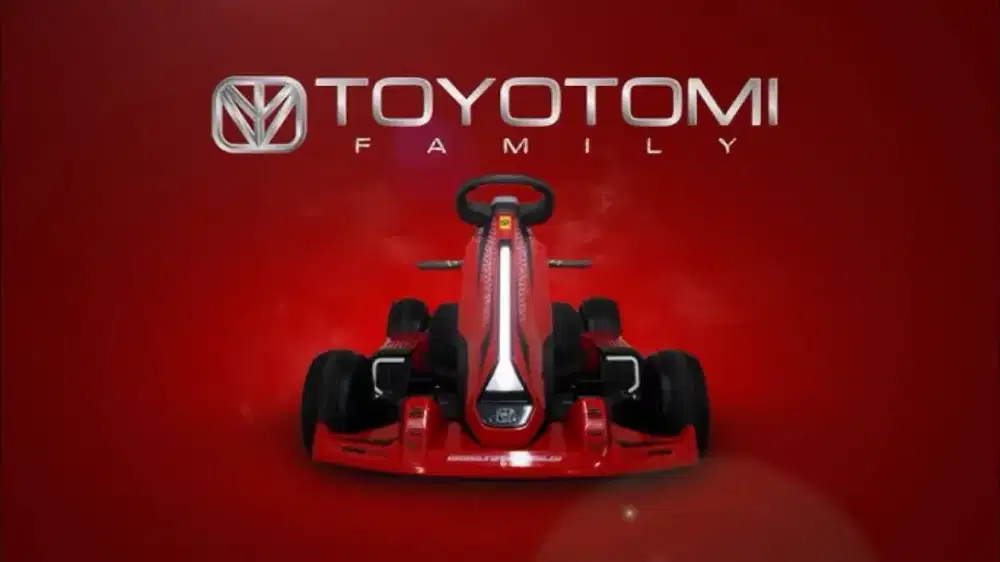 Go Kart Aki Anak Toyotomi Racing Turbo Speed Gokart Remote Control
