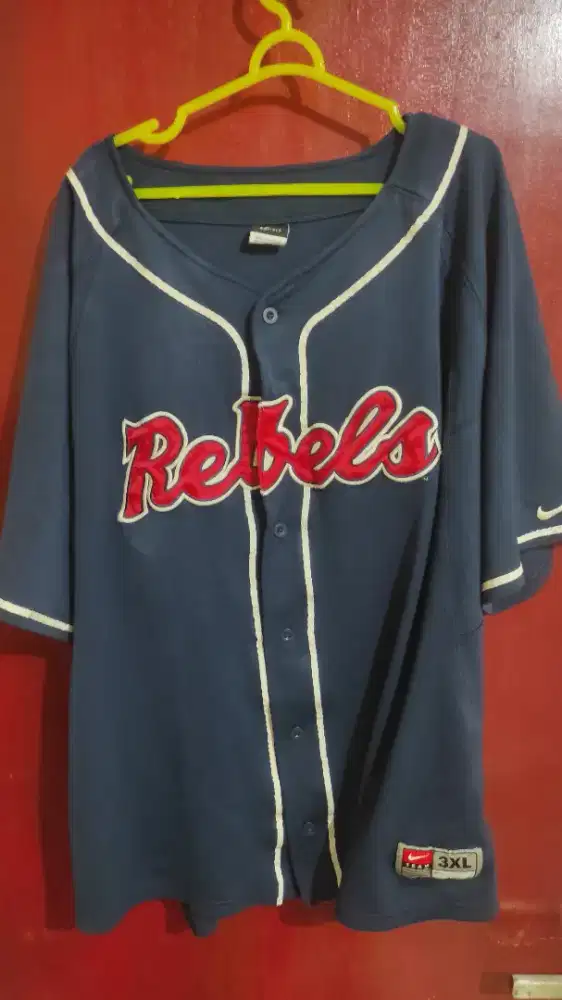 Tshirt baseball Rebels size 3XL original