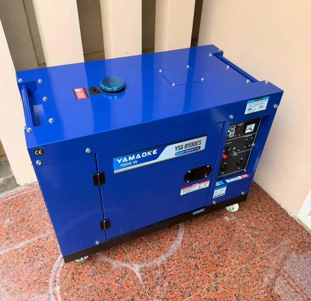 Genset Silent Diesel YAMAOKE YSG 8500 ES 7000 WATT