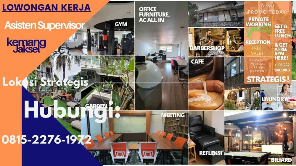 Dibutuhkan Asisten Supervisor Segera