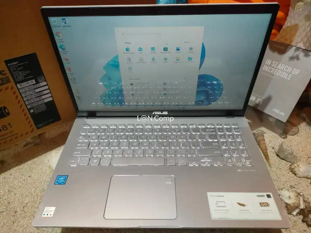 Asus A509f Inside Ram 8gb ssd 256gb Fullset dos ori