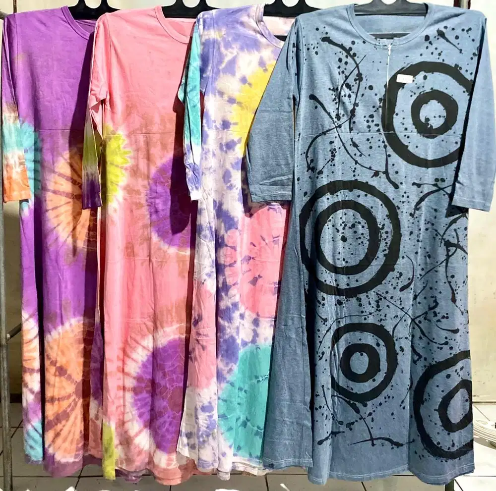 Gamis Kaos || Gamis Mayung || Gamis Kaos Mayung