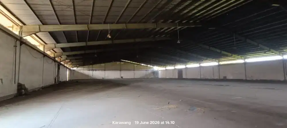 Disewakan Gudang di Karawang Timur