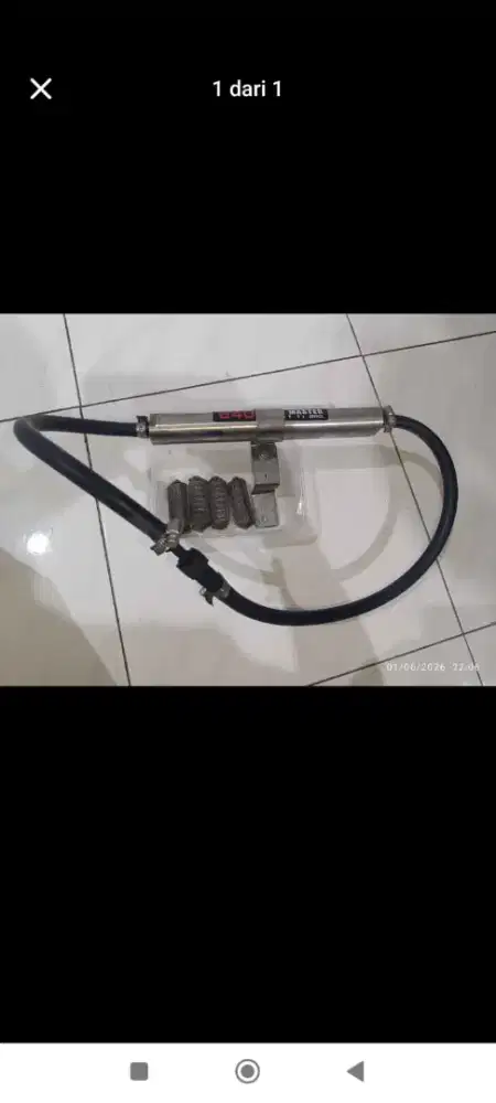 BRQ B40 in line + B8 in tank