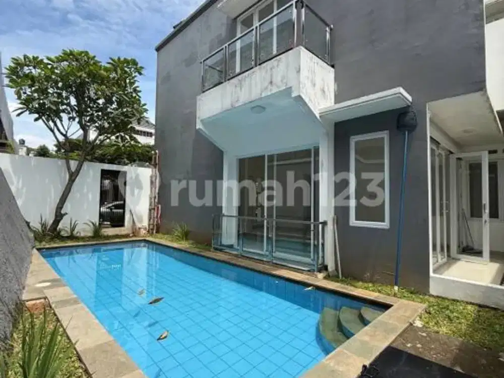 Rumah Baru Cilandak Cluster Ada Swimming Pool Pribadi Siap Huni