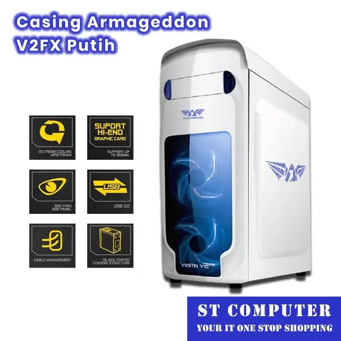 Casing Armageddon V2FX Putih