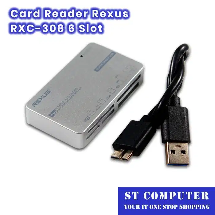 Card Reader Rexus RXC-308 6 Slot