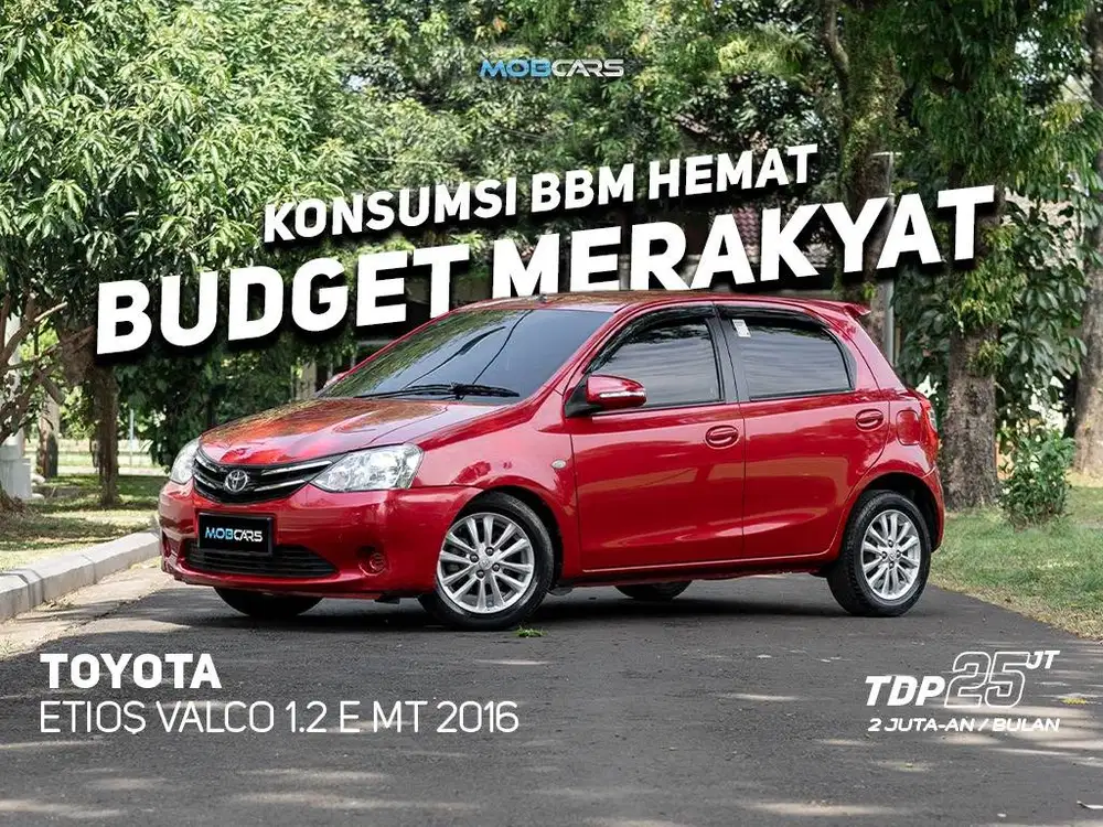 GARANSI 2 TAHUN ETIOIS VALCO E MANUAL 2016 TOYOTA ETIOS E MANUAL MERAH