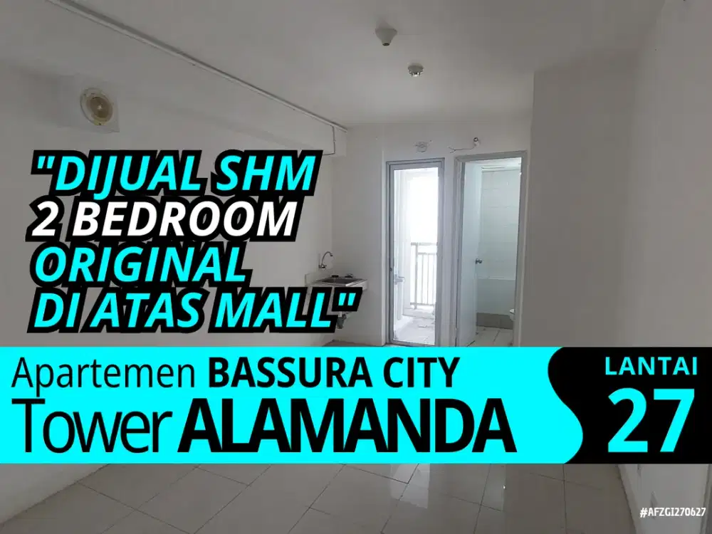 2 Bedroom Di Atas Mall View Sky Garden Apartemen Bassura City