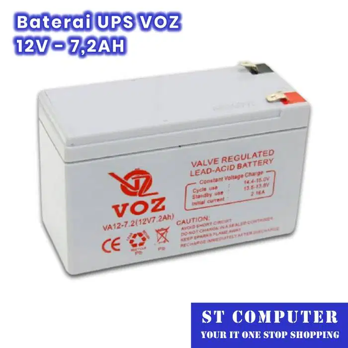 Baterai UPS VOZ 12V 7.2AH