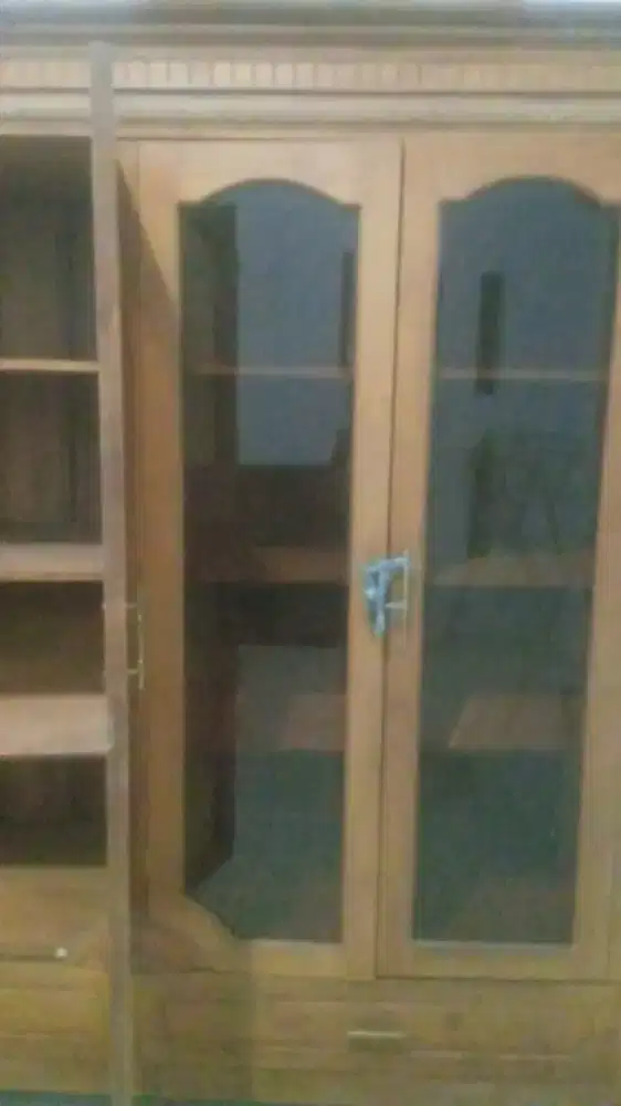 Lemari mewah full jati