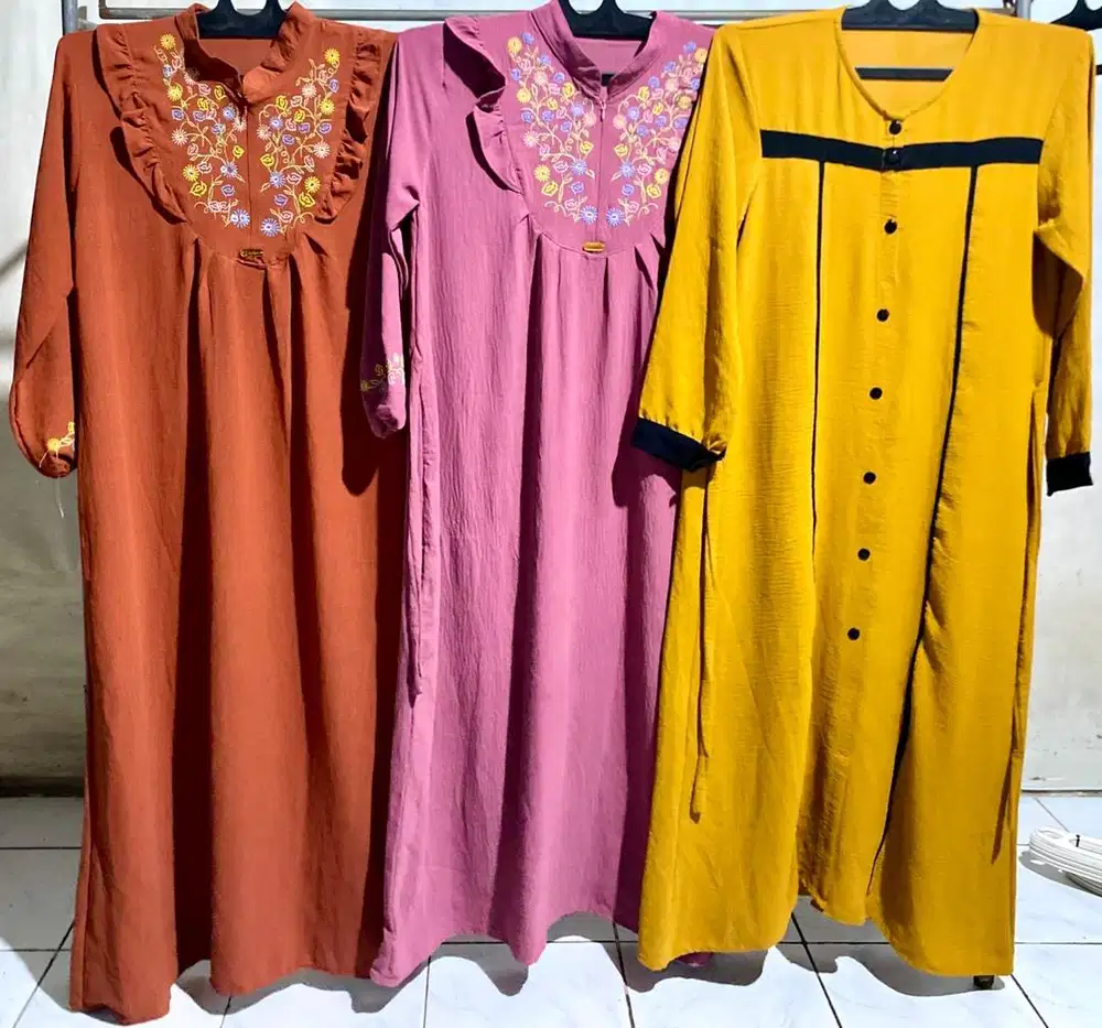Gamis Cringkle || Gamis Harian