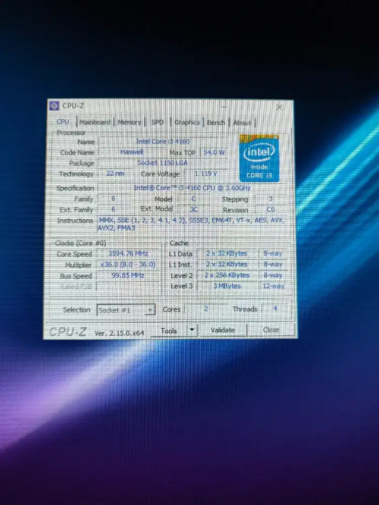 PC Gaming i3 siap pakai