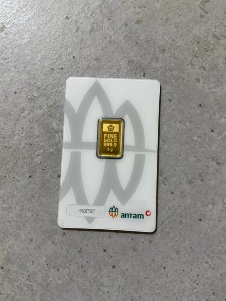 Logam Mulia Antam 3 Gram Tahun 2025