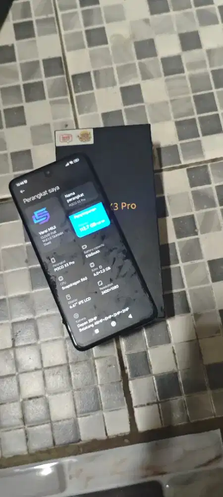 poco x3 pro 6/128 normal fullset