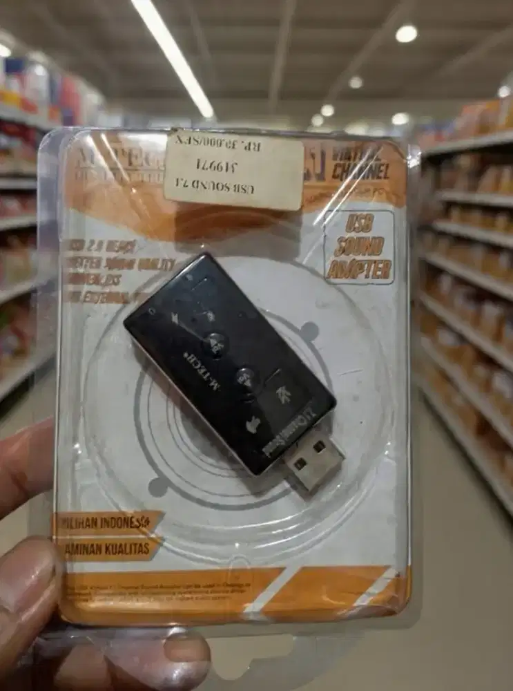 USB soundc card adapter 7.1 new