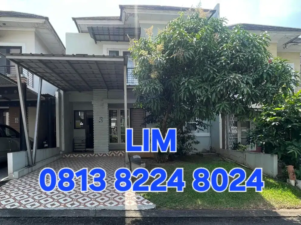 DIJUAL CEPAT RUMAH BAGUS MURAH PERUMAHAN KOTA WISATA CIBUBUR JAKARTA TIMUR
