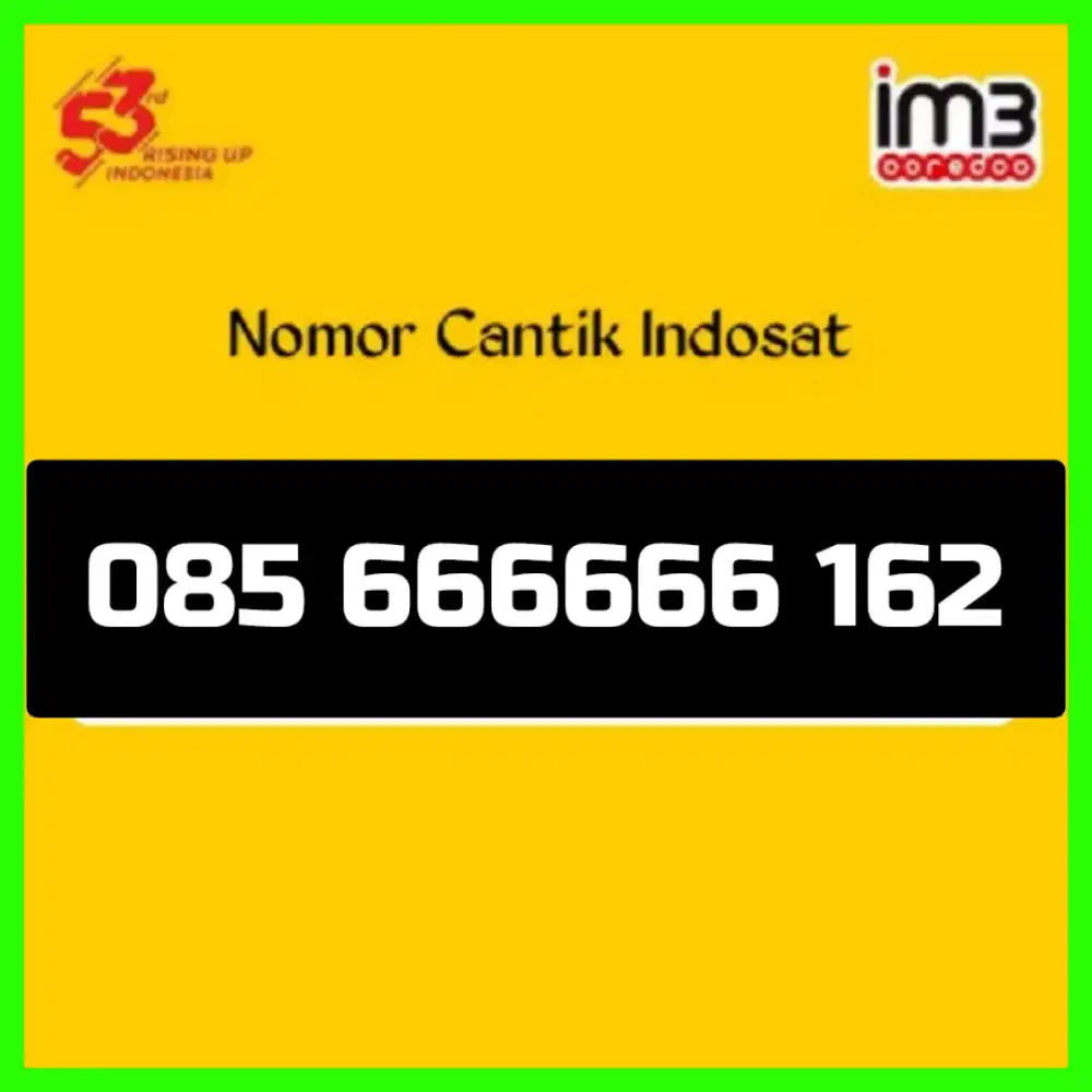 Nomor cantik Indosat Im3 super