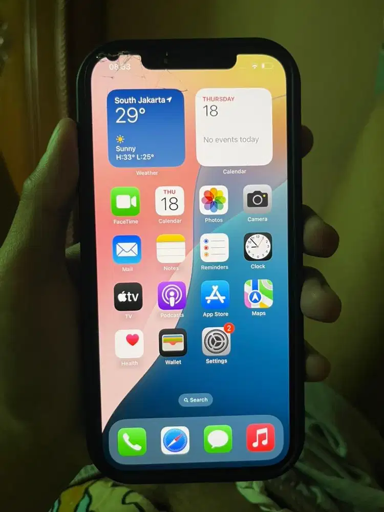 LCD original Apple iPhone 12 Pro Max Bawaan