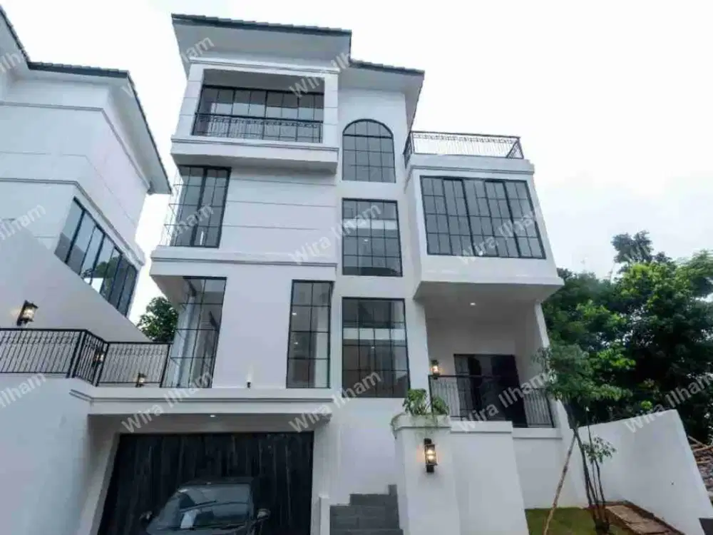 5Menit Ke Transmart Cilandak, Rumah 4Lantai Tanah Besar Akses Strategis
