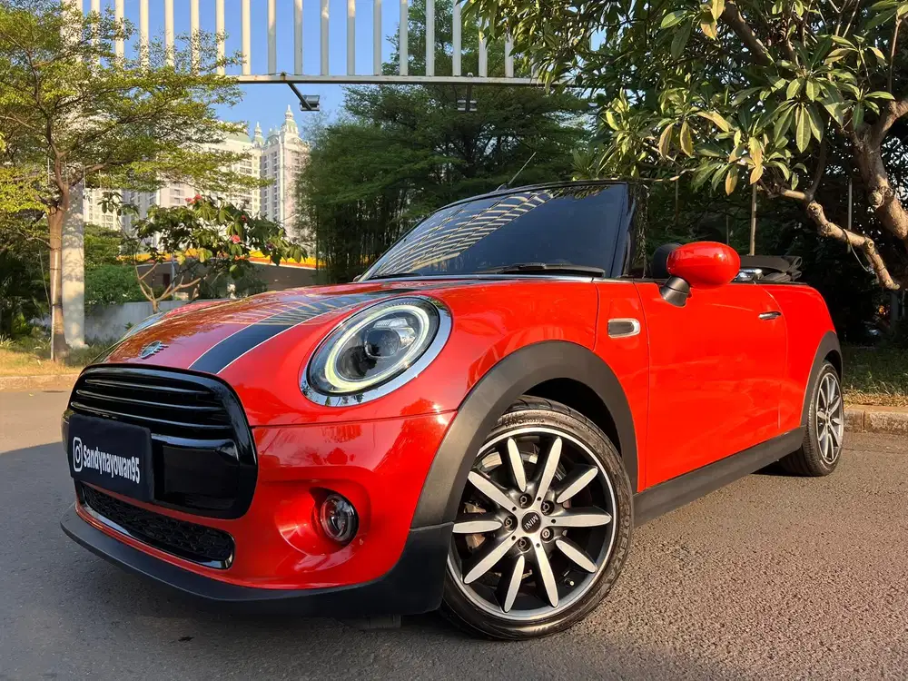 KM.22.000 MINI COOPER CABRIO CABRIOLET 1.5 TURBO S 2021/2020 ORANYE