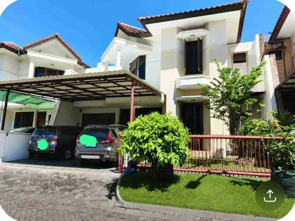Dijual rumah 2 lantai daerah Dharmahusada Regency, Surabaya Timur