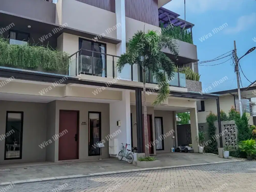Rumah 3lantai Dekat Bintaro Exchange Dekat Toll dan Stasiun