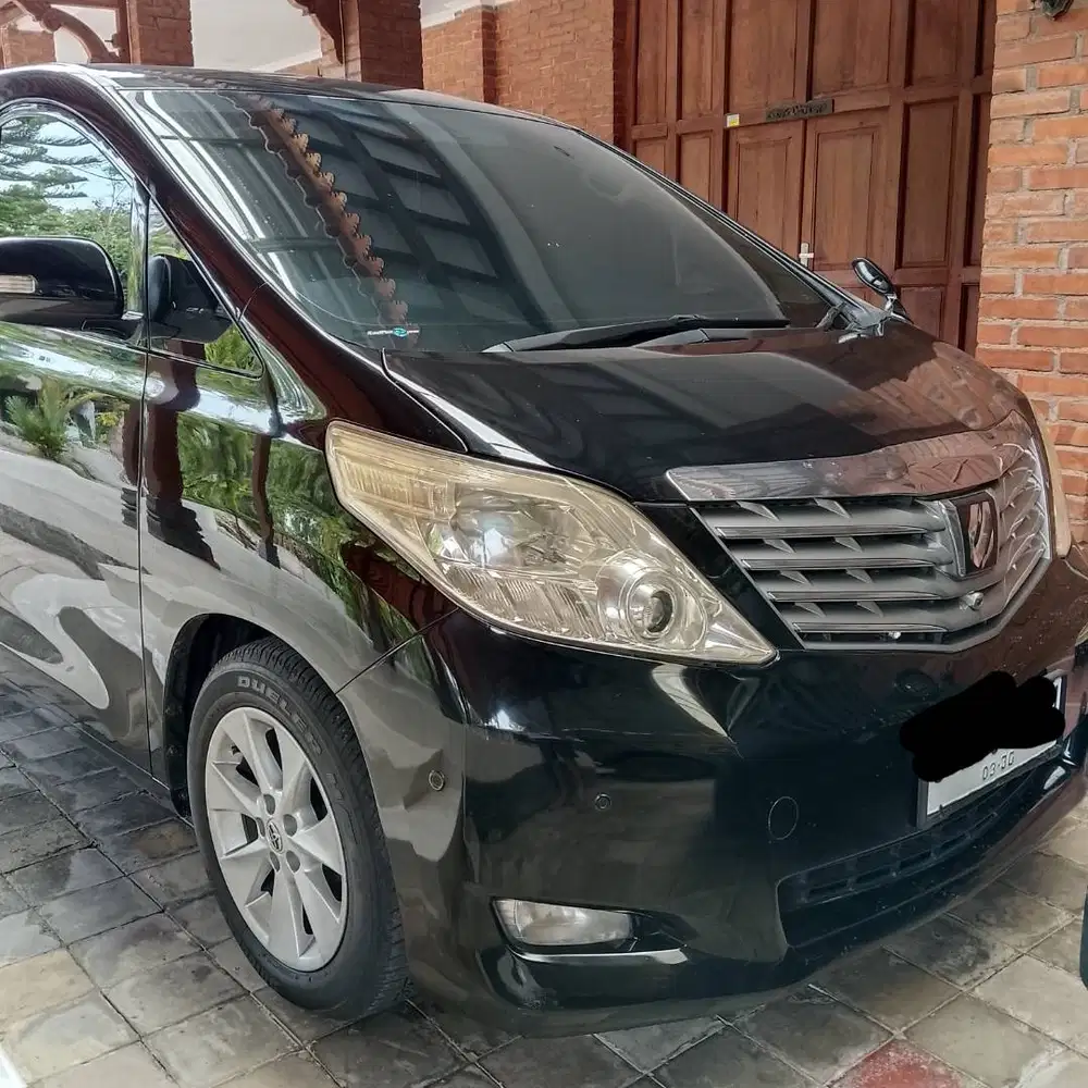 Toyota Alphard 2.4 CBU type tertinggi premiun sound