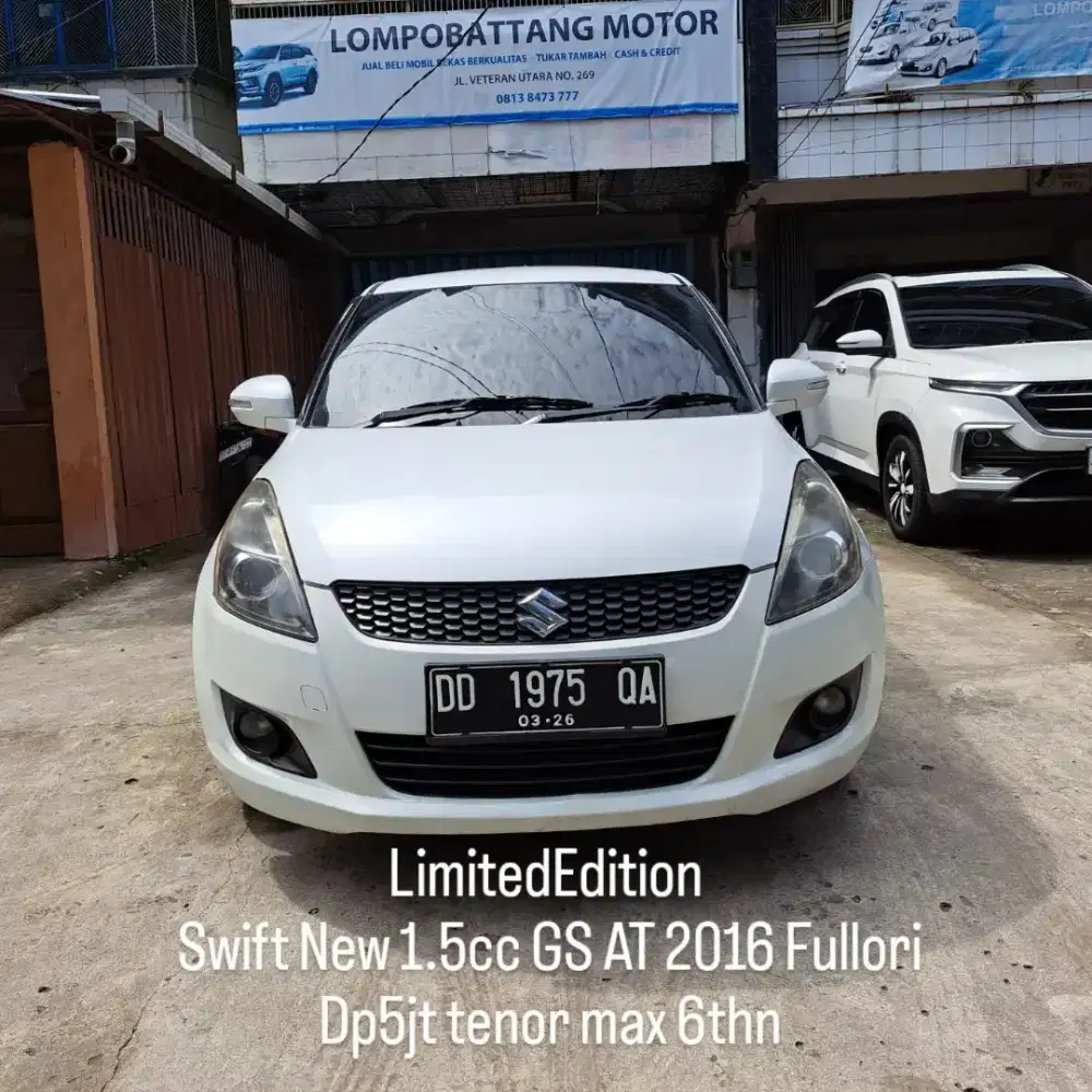 Swift New 1.4cc GS AT 2016 / 2015 Fullori Enginestart-stop LimitedEdi