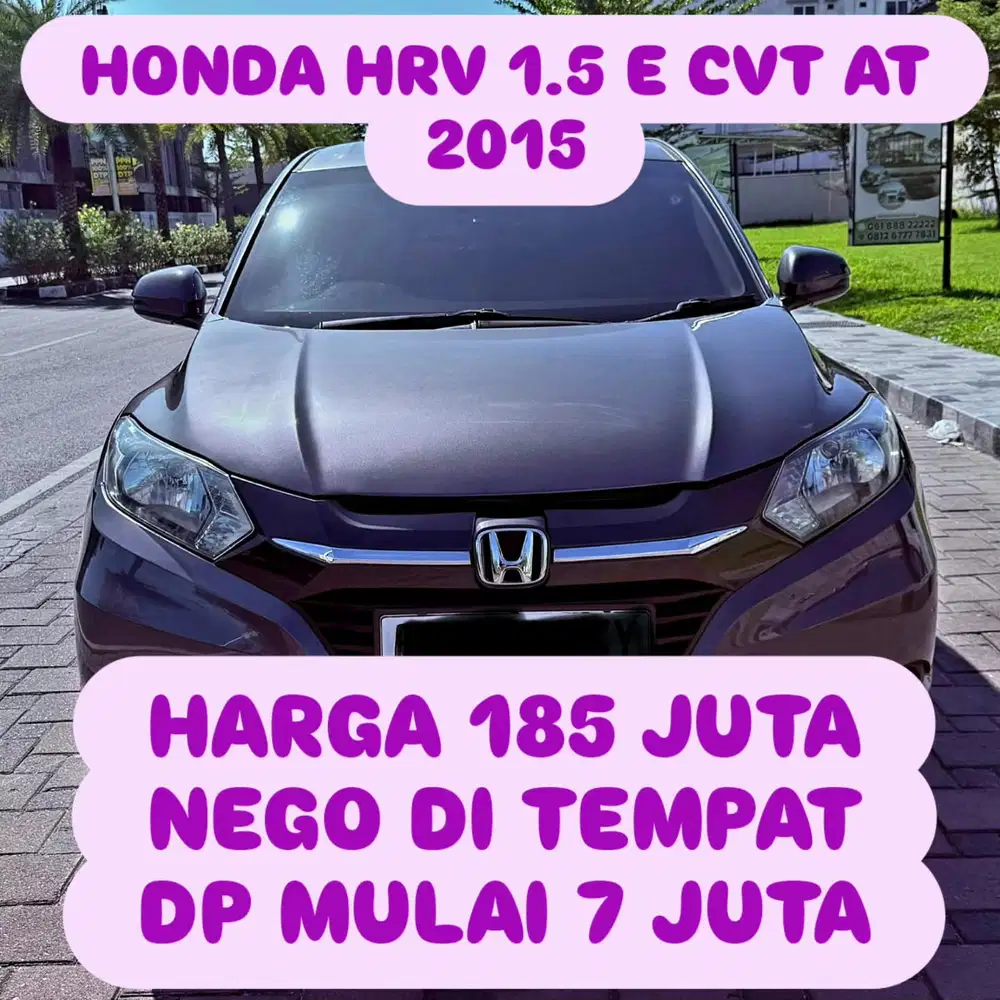 Honda HR-V 2015 Bensin DP 7 JUTA