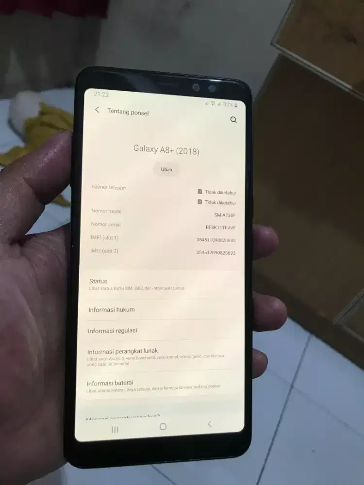 Samsung galaxy A8 plus
