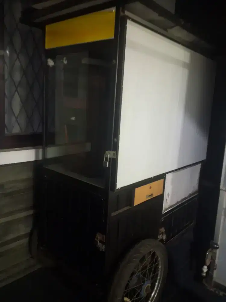 Jual gerobak almunium angkut sendiri