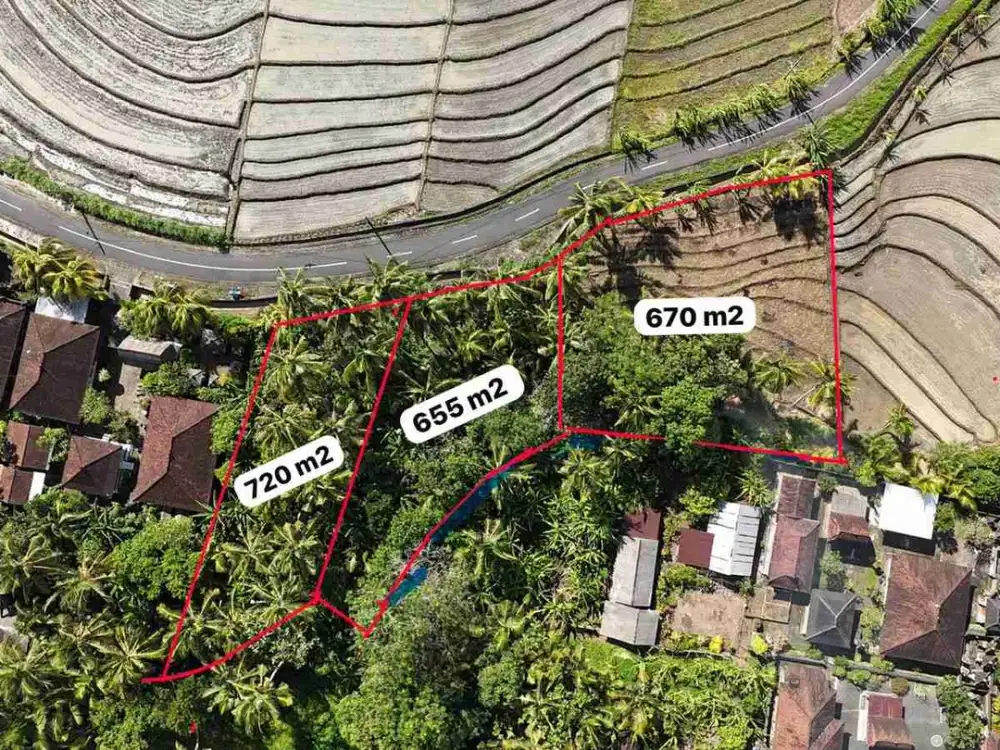 Tanah View Sawah Dekat Pantai Pasut Tabanan