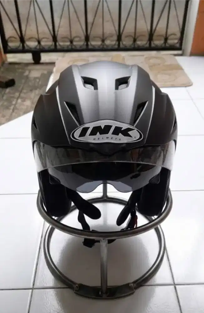 Helm INK Double Visor Black Doff