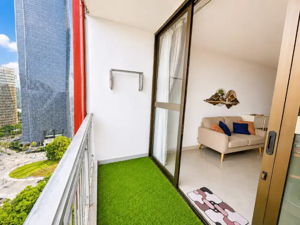 DISEWAKAN APARTEMENT DI TAMAN RASUNA