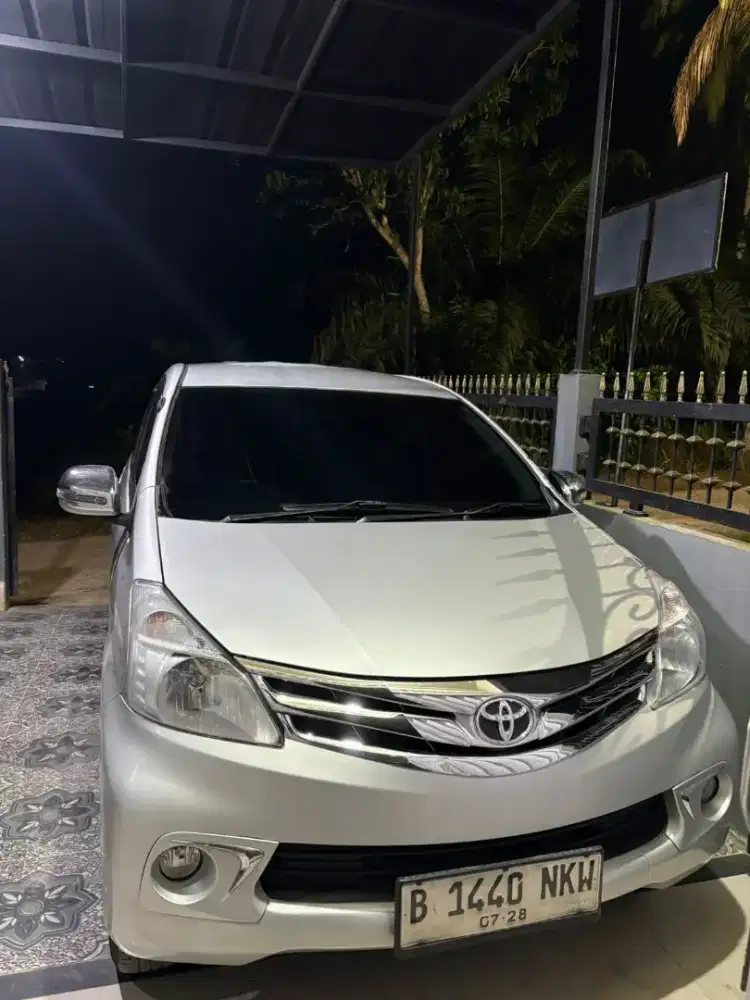 Avanza 2013 G manual