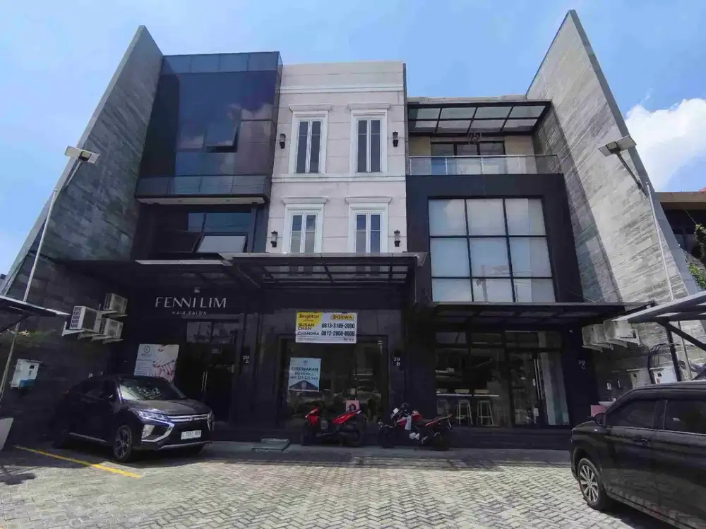 Ruko Premium 3 Lantai Main Road di Raya Yono Soewoyo, Surabaya Barat