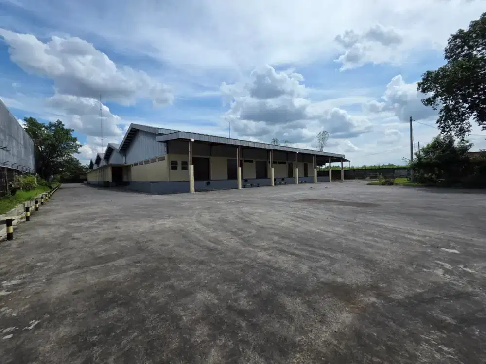Disewakan Gudang Zona Kuning Lokasi Ngemplak,Boyolali Luas 8900m2