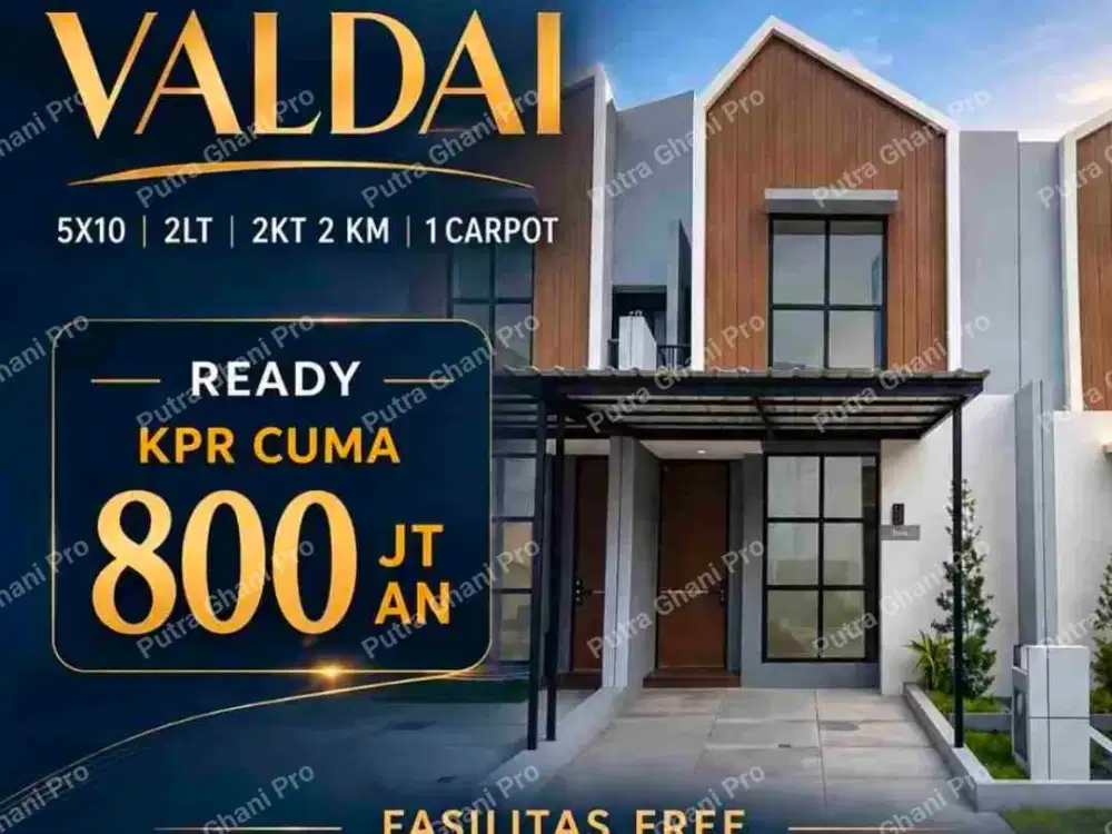 2Lantai Free DP at Serpong Garden Cisauk Tangerang