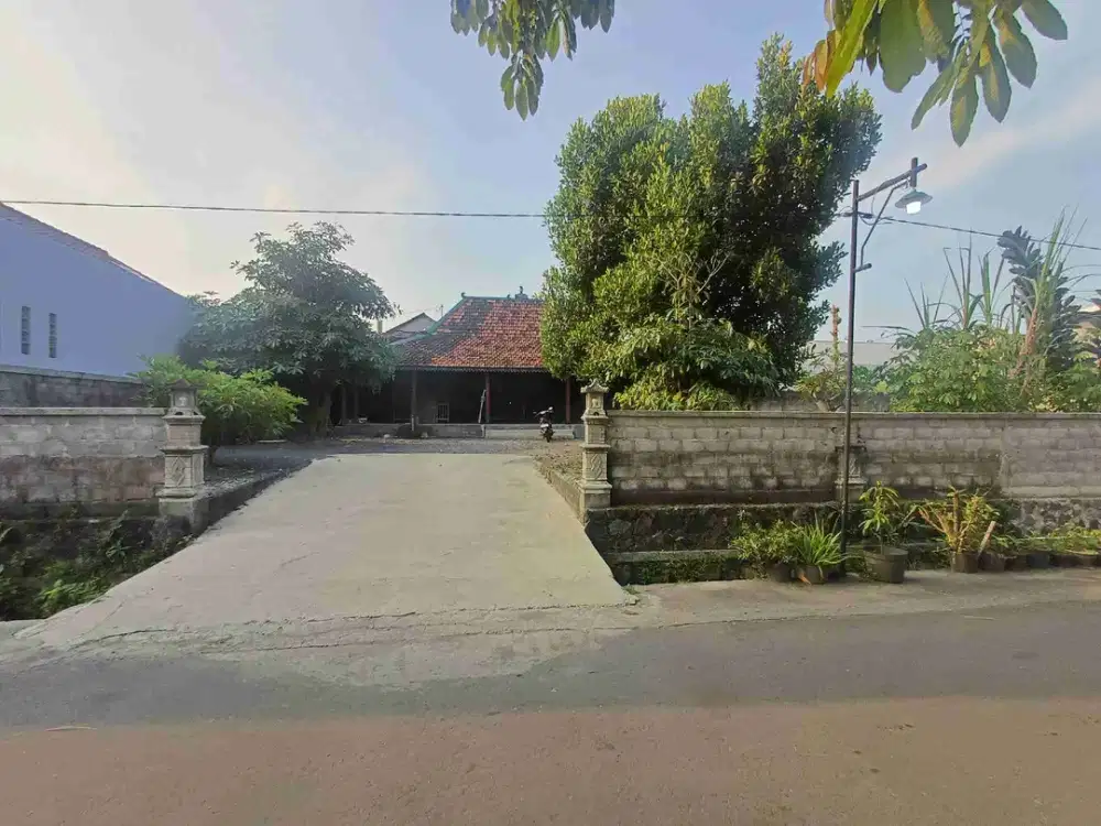 Ruang usaha ada joglo tanah luas strategis di Sidomoyo