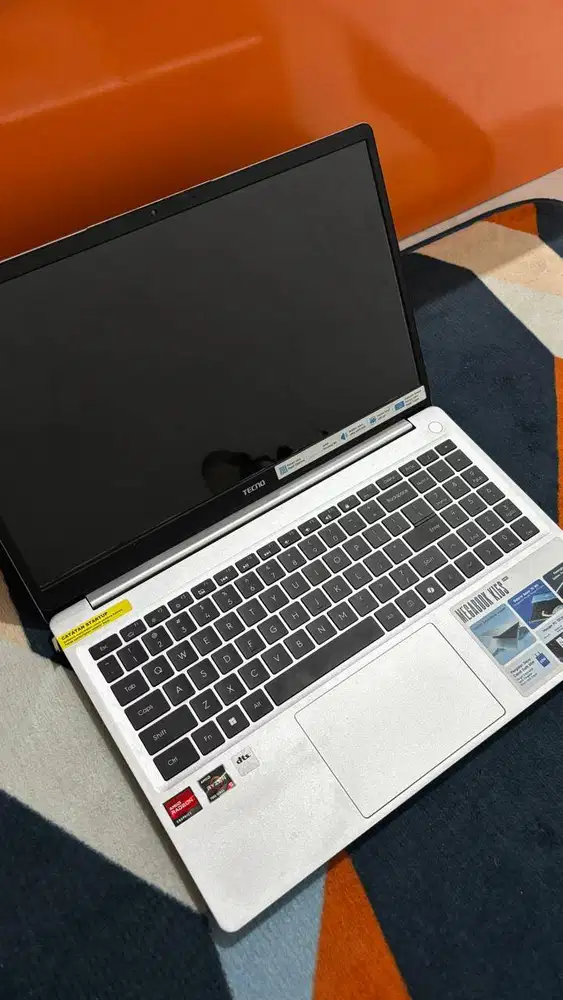 JUAL CEPET LAPTOP TECNO K15s RYZEN 5 KONDISI MULUS 95% FULL SET