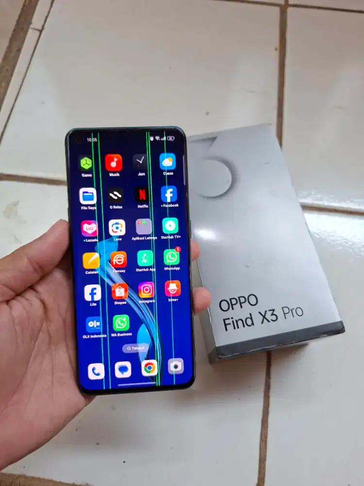 Oppo find x3 pro 5G 12/256 fullset